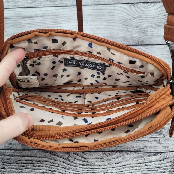 Lug Coupe XL Crossbody Bag Amber Orange Bag - Picture 4 of 5